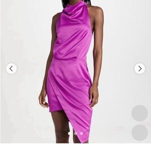 Elliatt Fuchsia Asymmetrical Dress